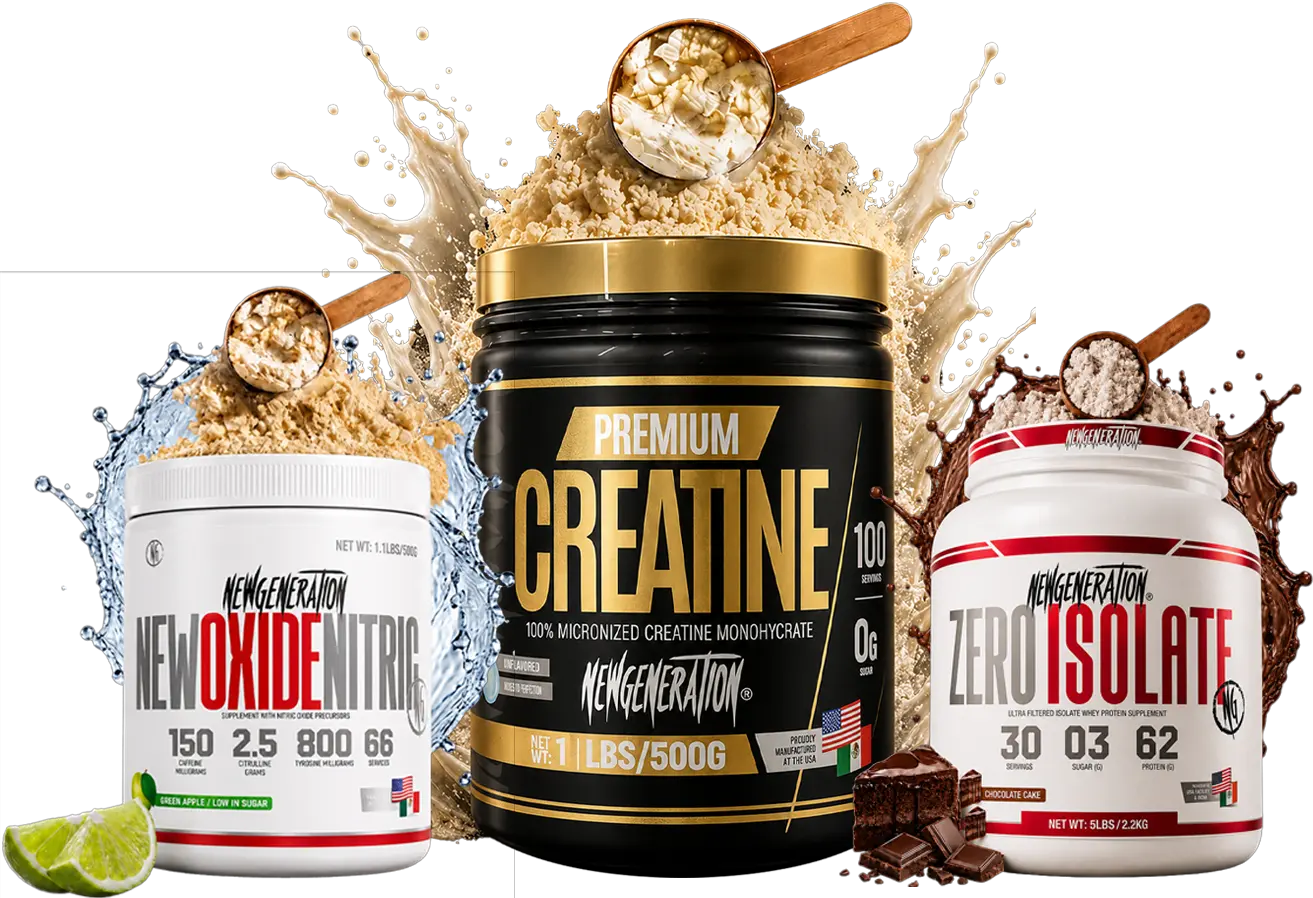 Suplementos premium de alto rendimiento New Generation